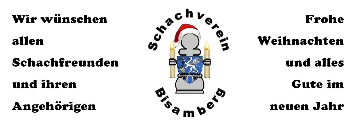 Schachverein Bisamberg Weihnachten
